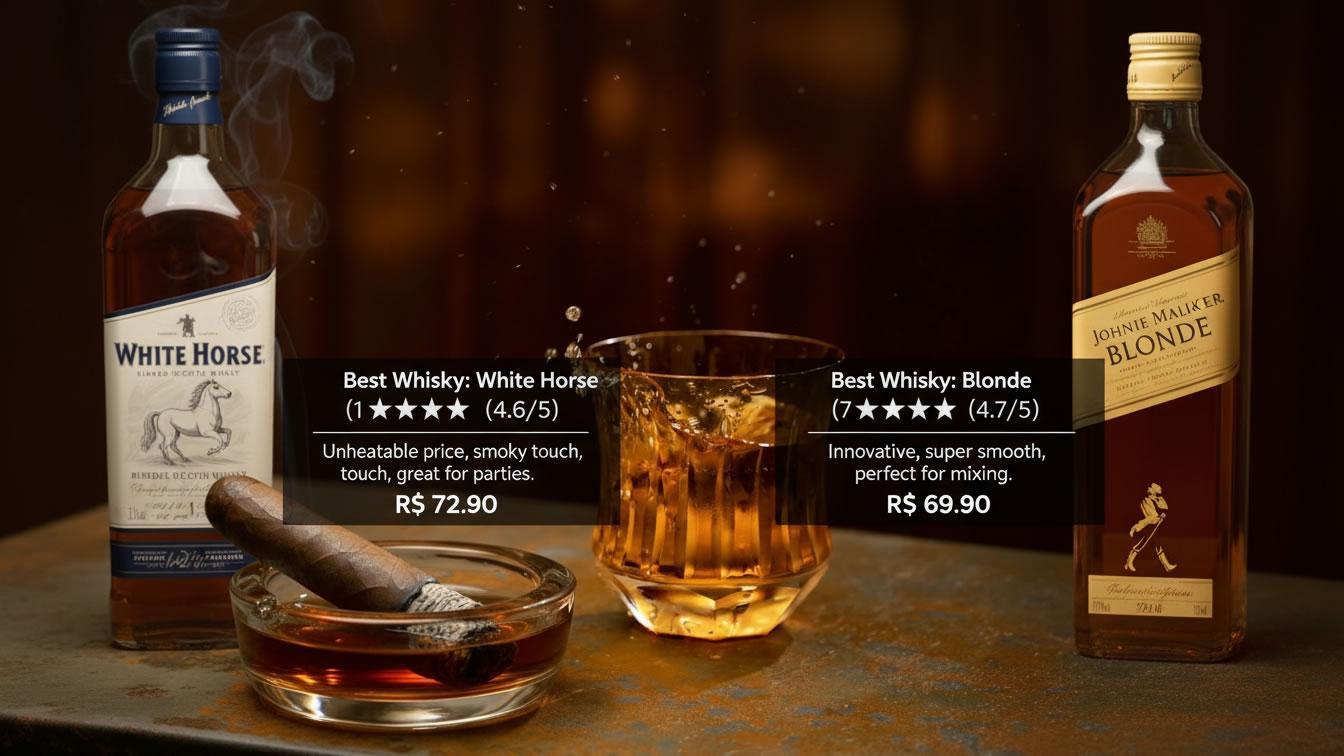 melhores whisky bom e barato